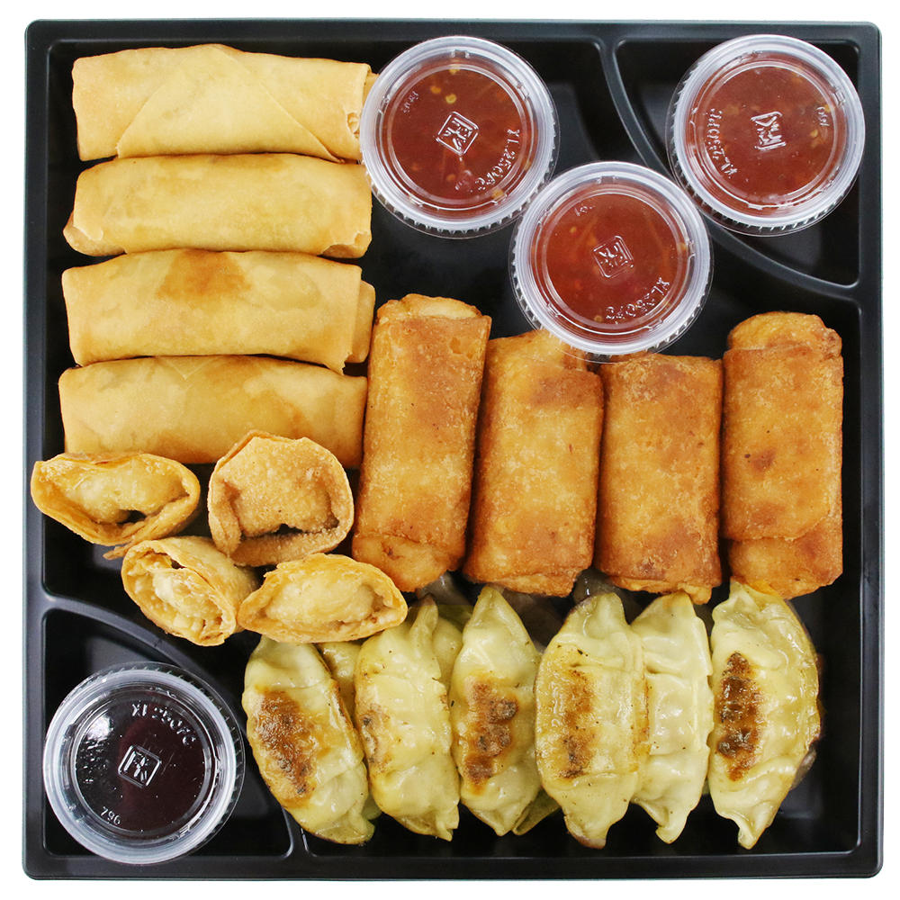H-E-B Sushiya Party Tray - Appetizer Favorites, 24 pc