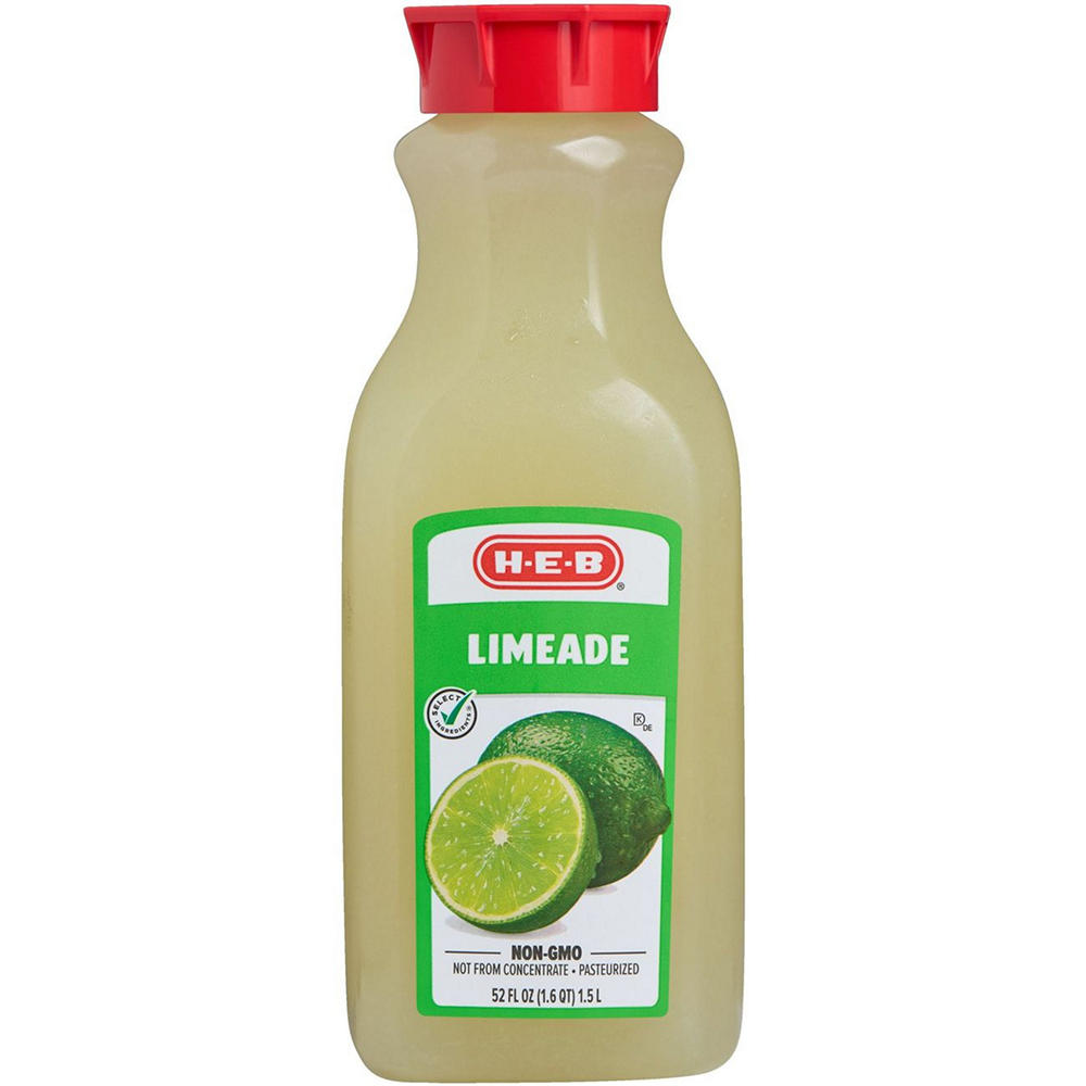 H-E-B Limeade, 52 oz
