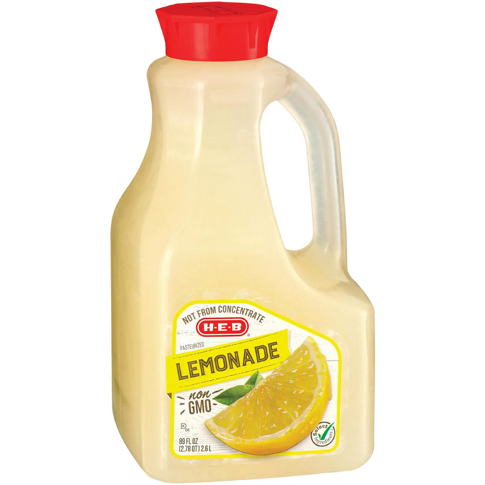 H-E-B Lemonade, 89 oz