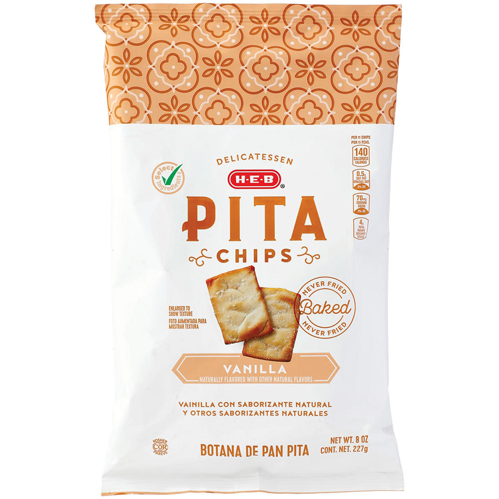 H-E-B Vanilla Pita Chips, 8 oz