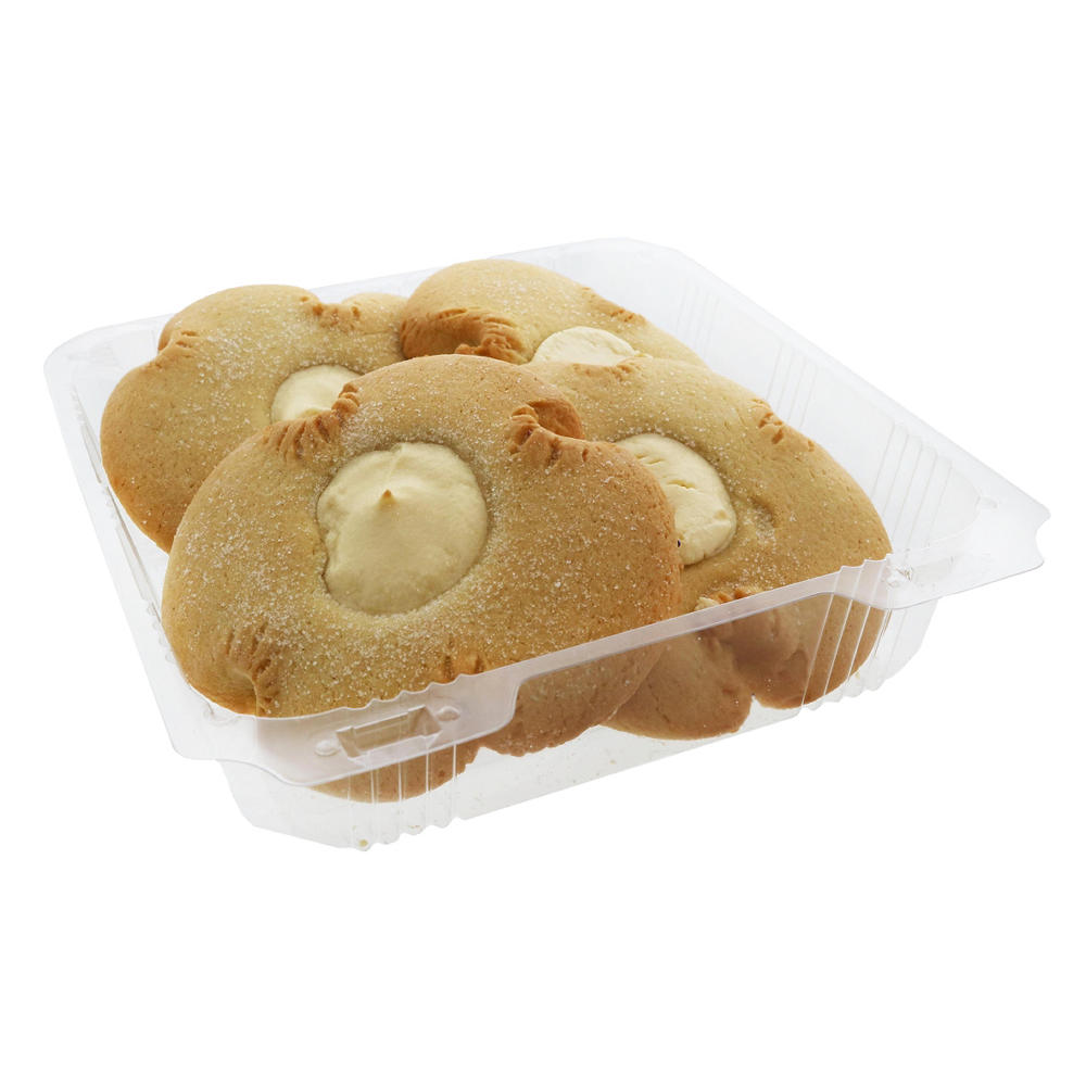 H-E-B Bakery Cream Cheese Flor De Queso Pastries, 4 ct