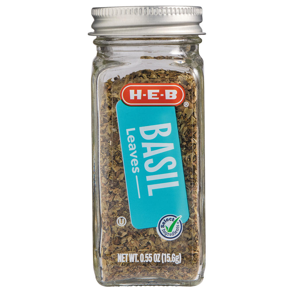 H-E-B Basil Leaves, 0.55 oz