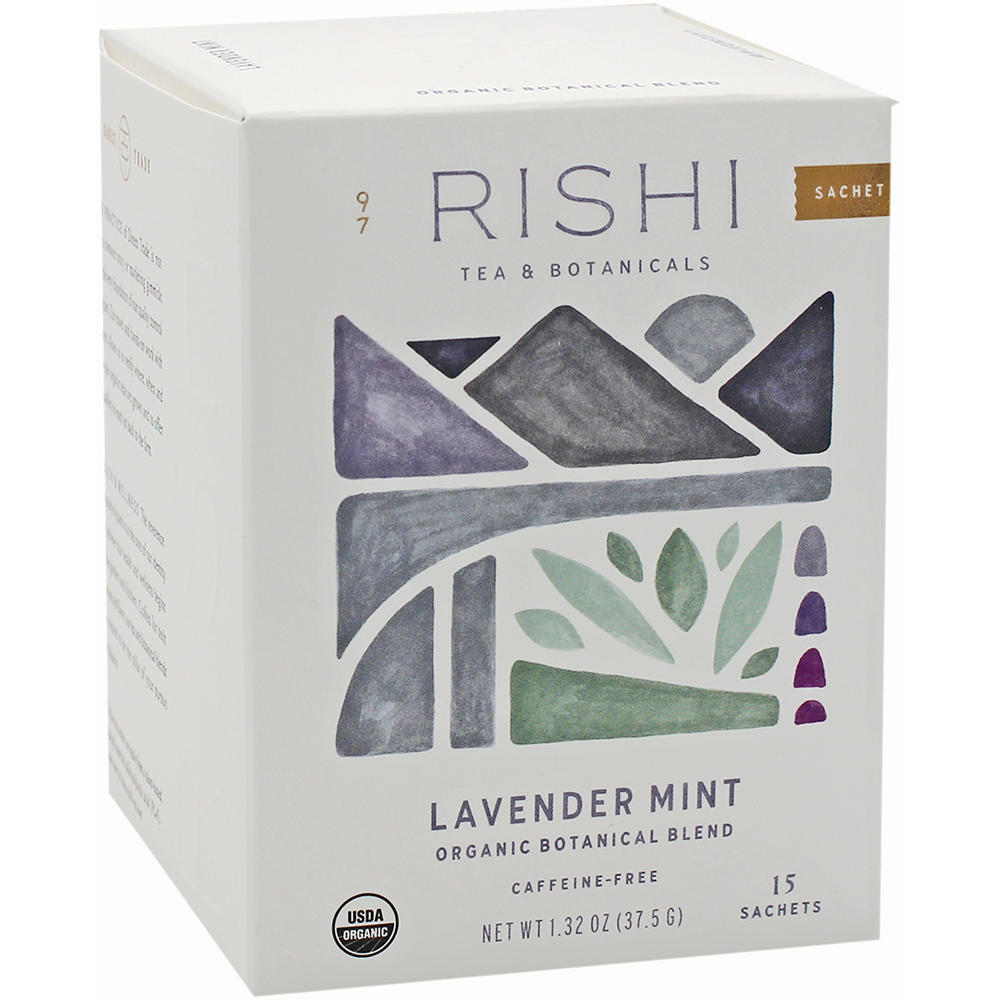 Rishi Lavender Mint Tea Bags, 15 ct