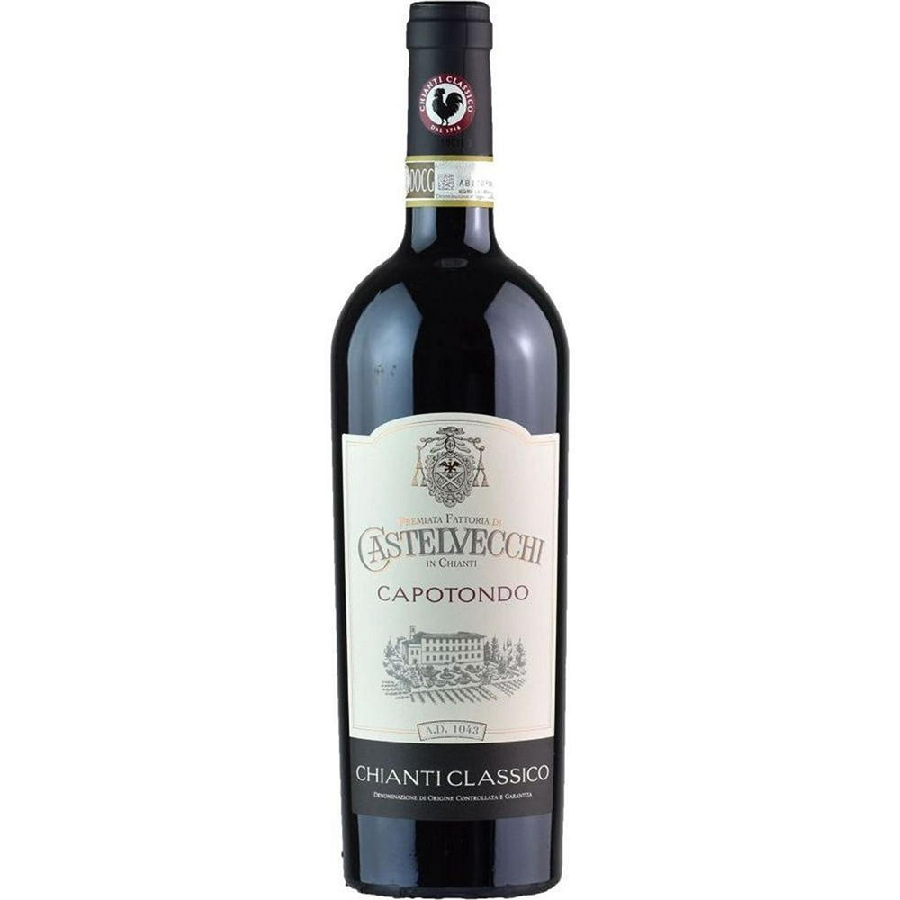 Castelvecchi Capotando Chianti Classico Italian Red Blend Wine, 750 mL