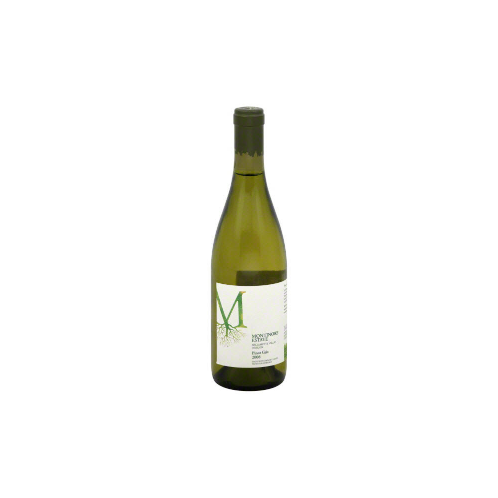 Montinore Estate Organic Pinot Gris Oregon White Wine, 750 mL