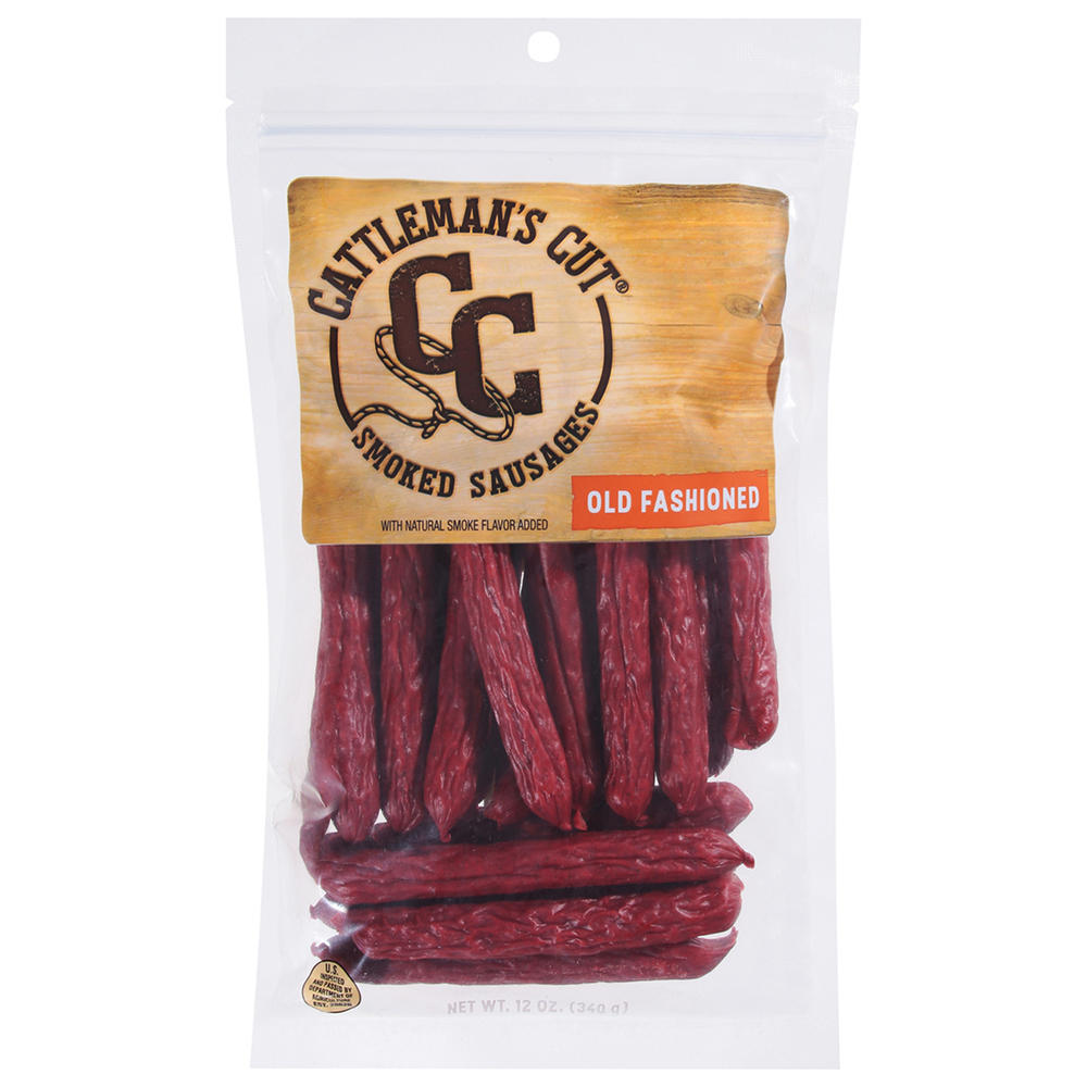 Cattleman's Cut Smoked Sausage Sticks, 12 oz