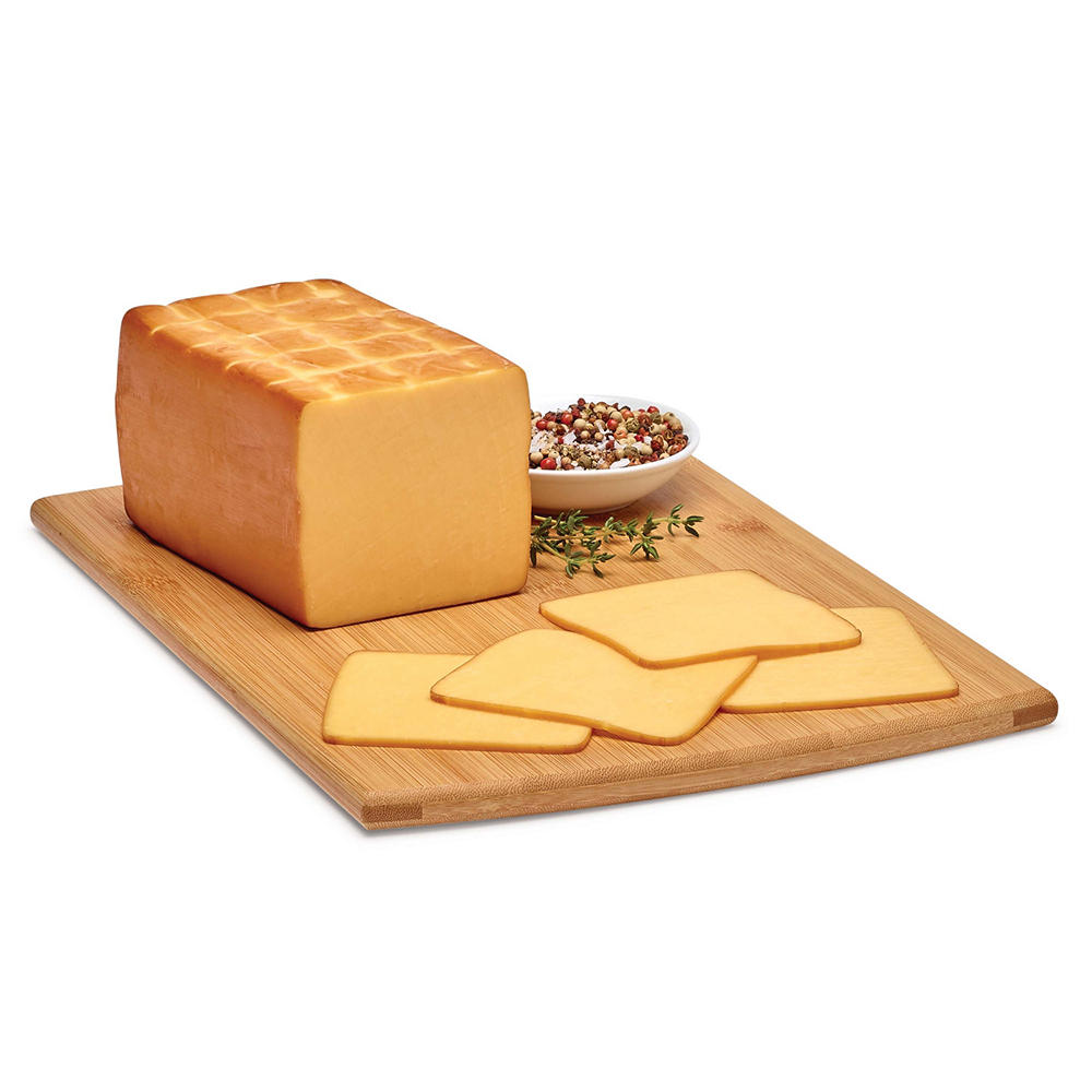 H-E-B Deli Post Oak Smoked Gouda Cheese, Custom Sliced, lb