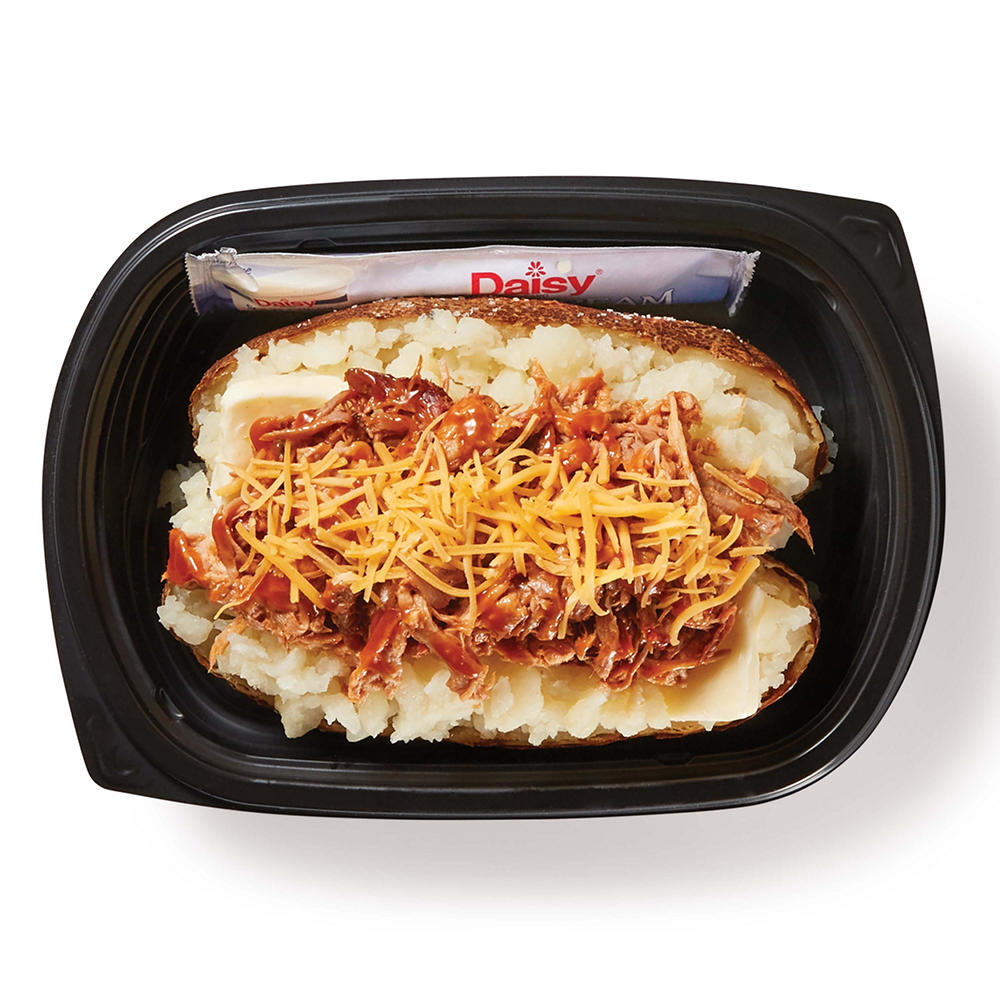 True Texas BBQ Loaded Baked Potato with Pulled Pork (Sold Cold)