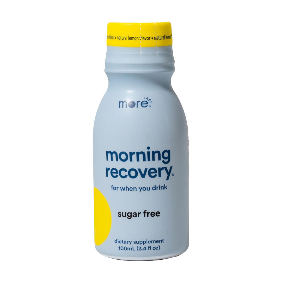 Morning Recovery Sugar Free Lemon Dietary Supplement, 3.4 oz