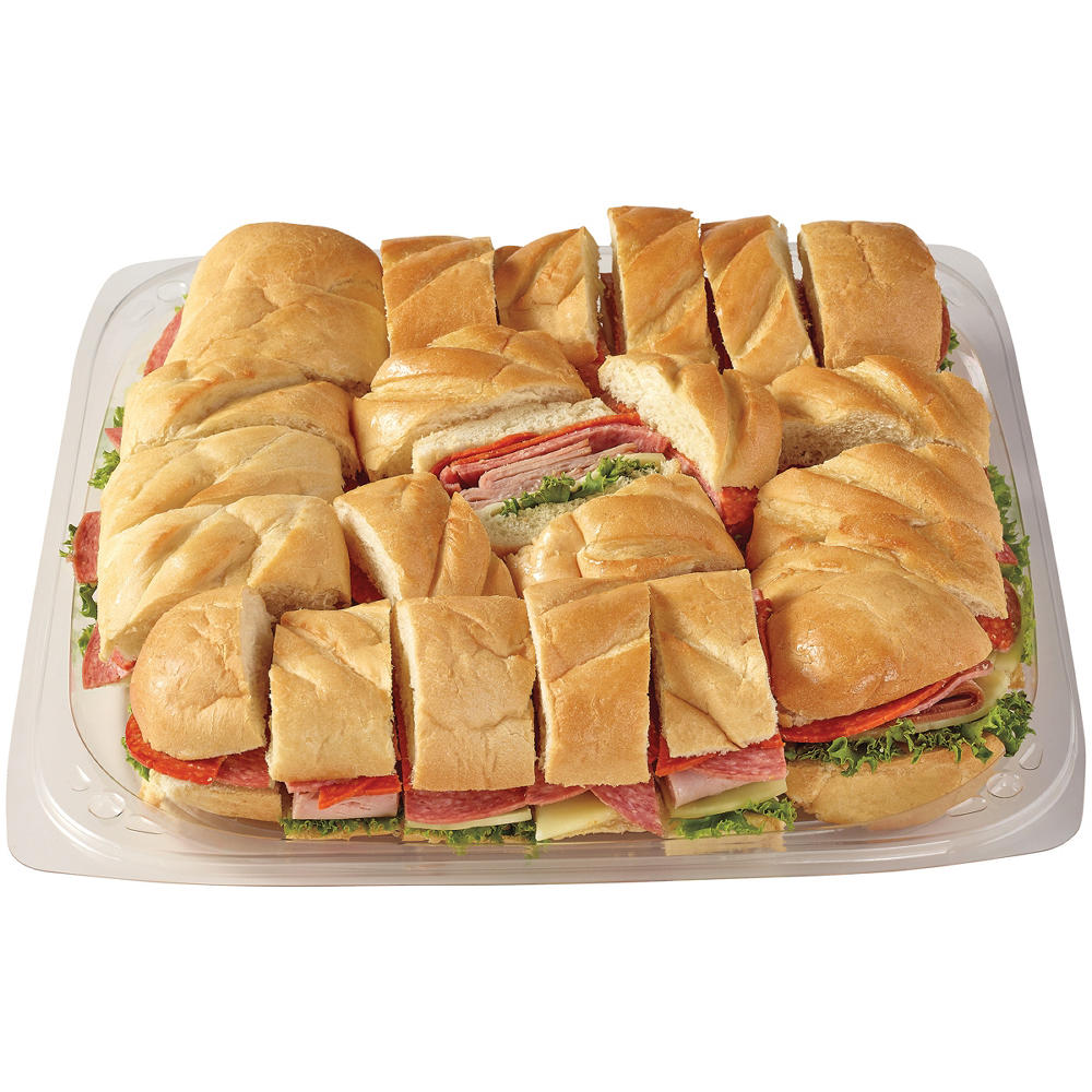 H-E-B Deli Party Tray - Italian Sub Sandwiches, 24 ct