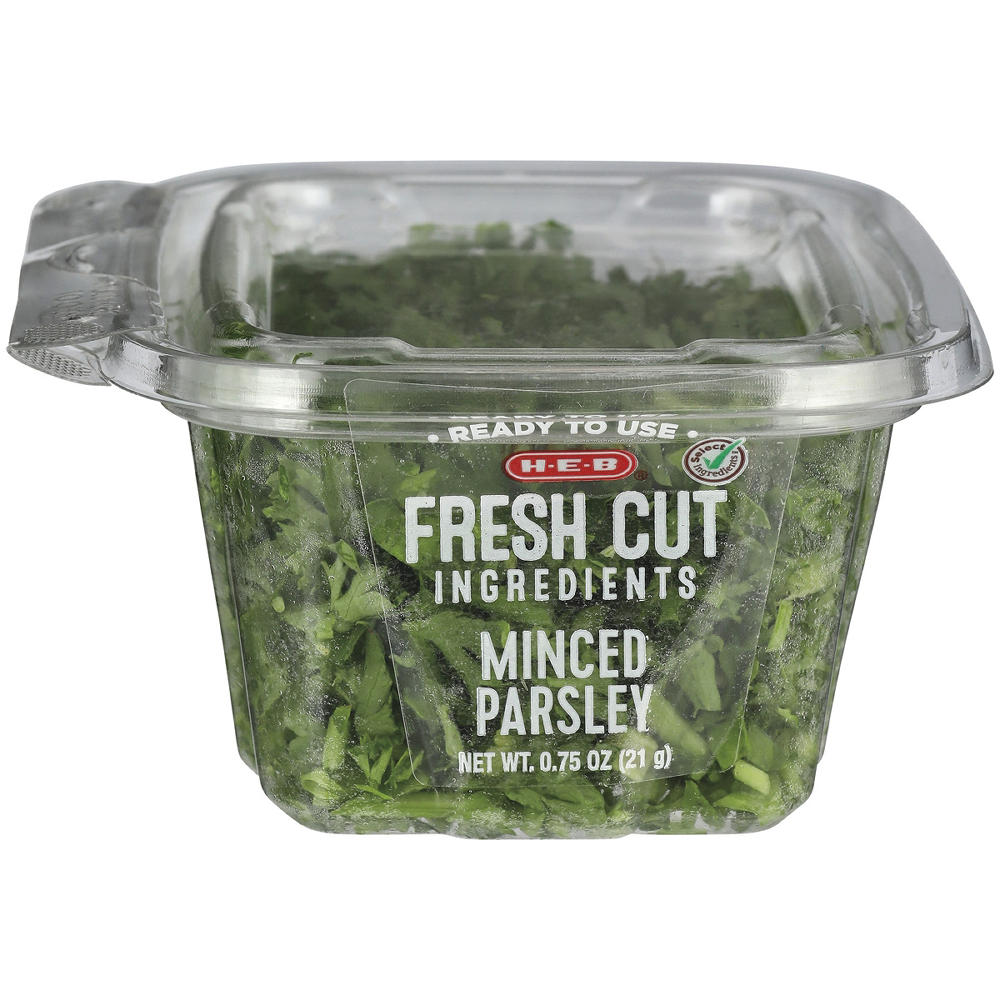 H-E-B Fresh Minced Parsley - Single Serve, .75 oz