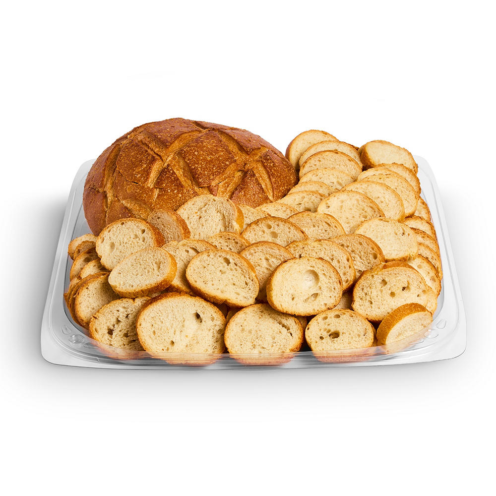 H-E-B Bakery Party Tray - Sourdough Bread & Sliced Baguettes