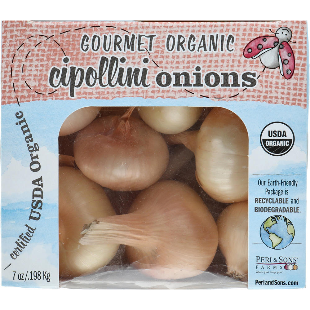 Fresh Organic Cipollini Onions