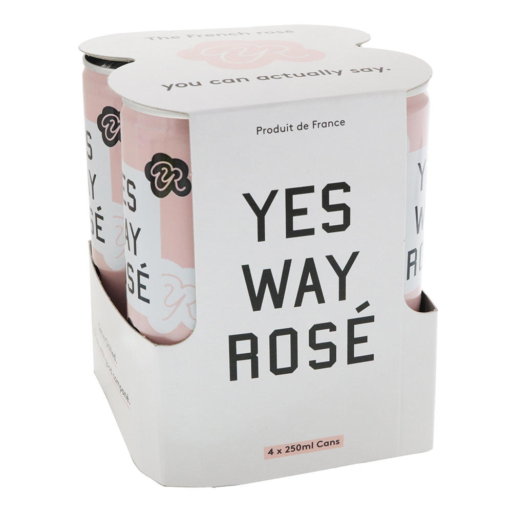 Yes Way Rose 250 mL Cans, 4 pk