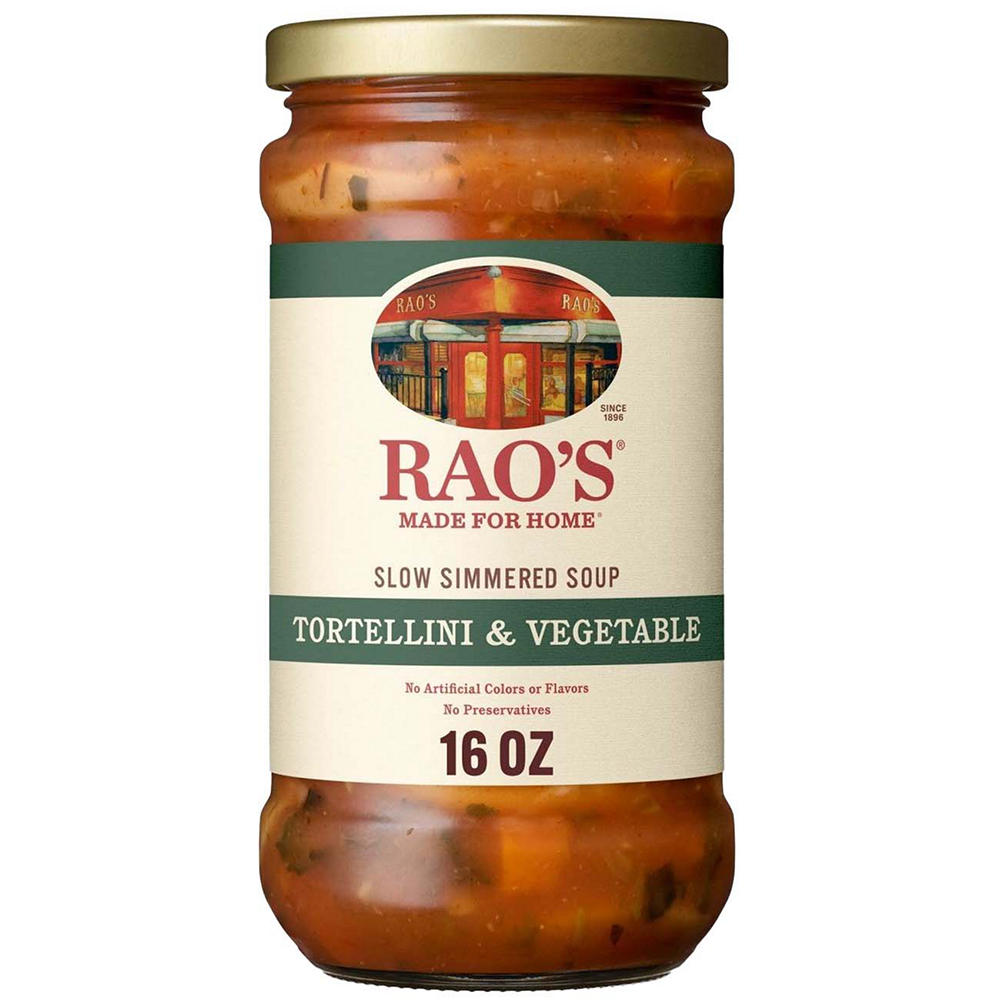 Rao's Made for Home Tortellini & Vegetable Slow Simmered Soup, 16 oz