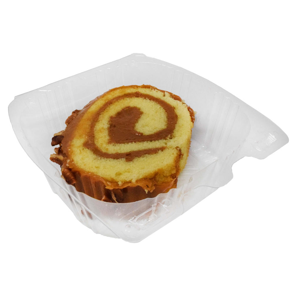 H-E-B Cajeta Roll with Pecans, Slice