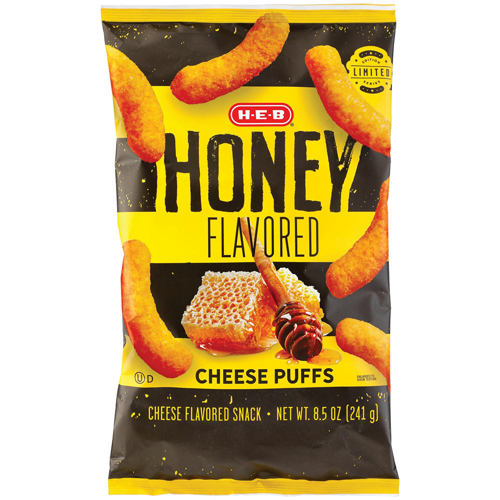 H-E-B Honey-Flavored Cheese Puffs, 8.5 oz