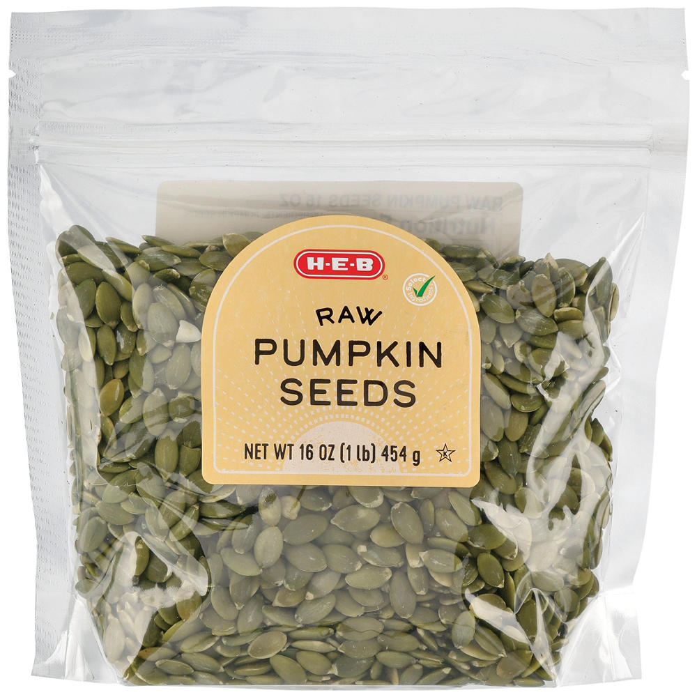 H-E-B Raw Pumpkin Seeds, 16 oz