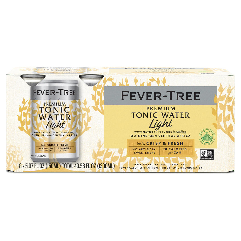 Fever-Tree Premium Light Tonic Water 8 pk Cans, 5.07 oz