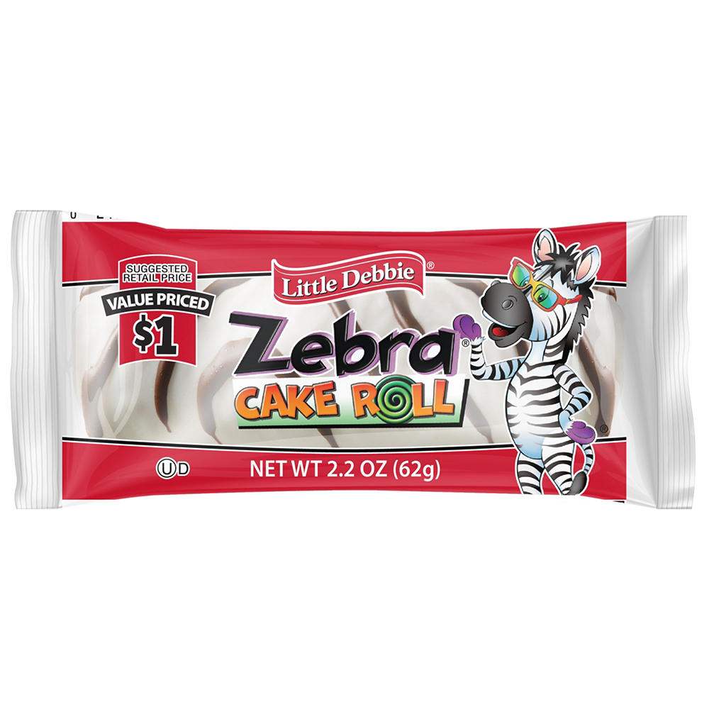 Little Debbie Zebra Cake Roll, 2.2 oz