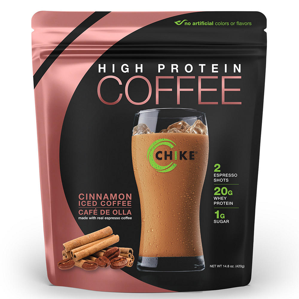 Chike 20g Whey Protein Iced Coffee - Cinnamon, 14.8 oz