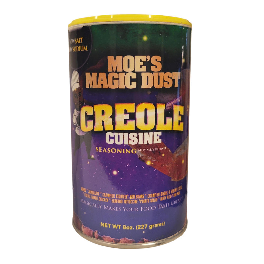 Moe's Magic Dust Creole Cuisine Seasoning, 8 oz