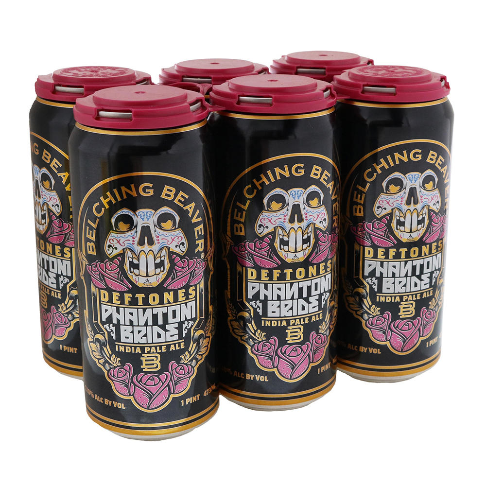 Belching Beaver Phantom Bride IPA Beer 6 pk Cans, 16 oz