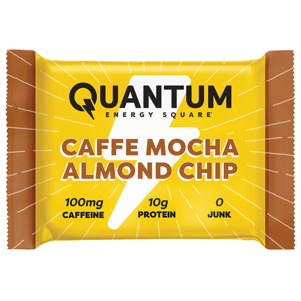 Quantum Energy Square - Caffe Mocha Almond Chip, 1.69 oz