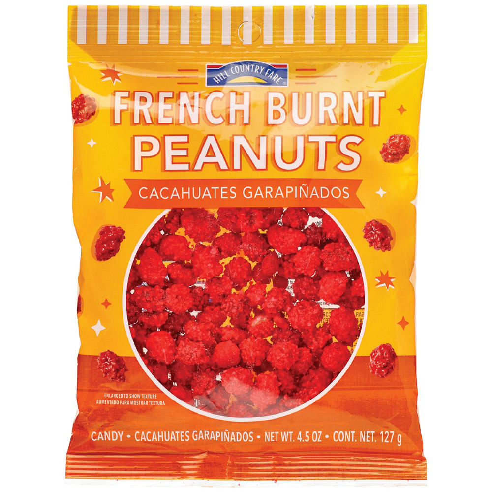 Hill Country Fare French Burnt Peanuts, 4.5 oz