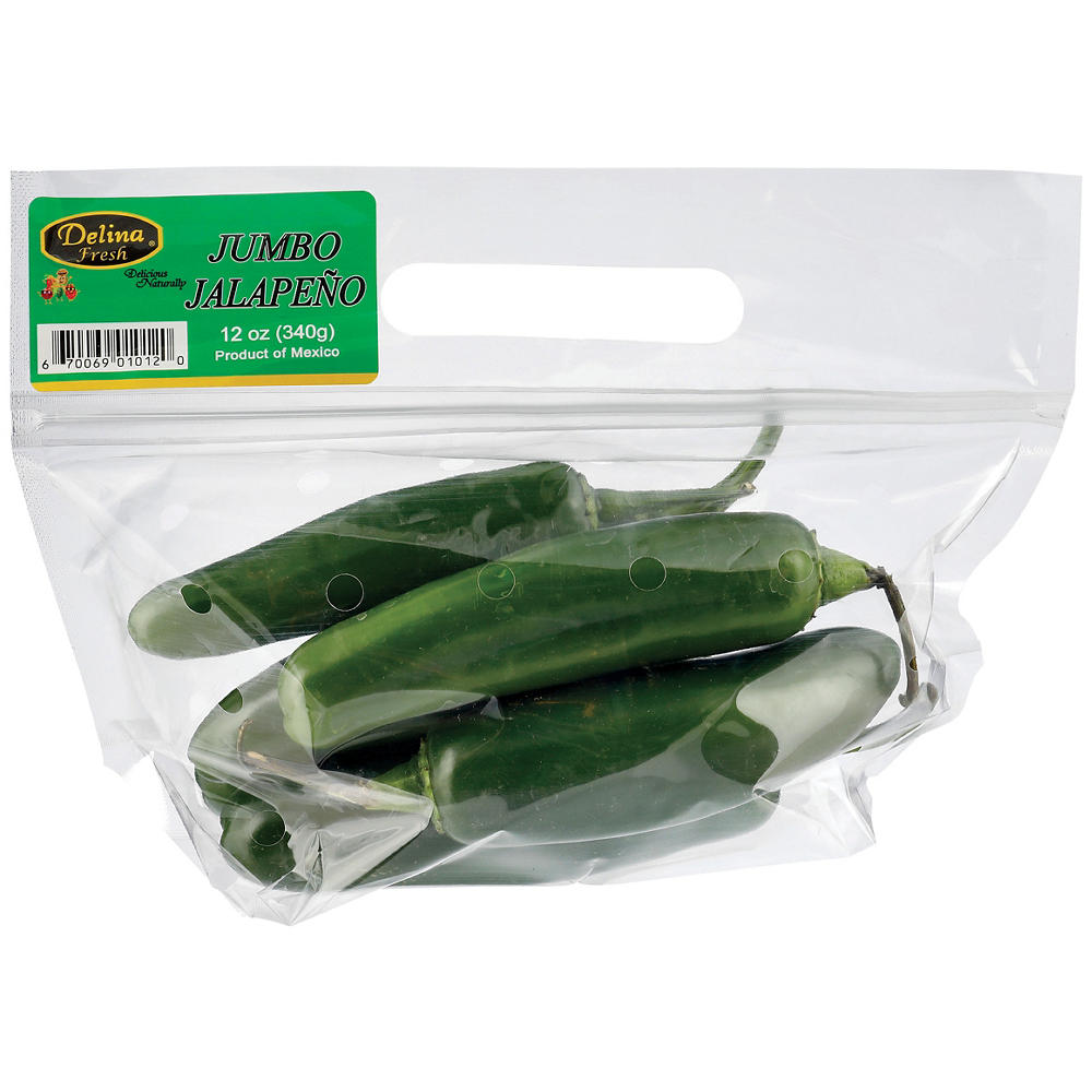 Fresh Jumbo Jalapenos, 9 oz