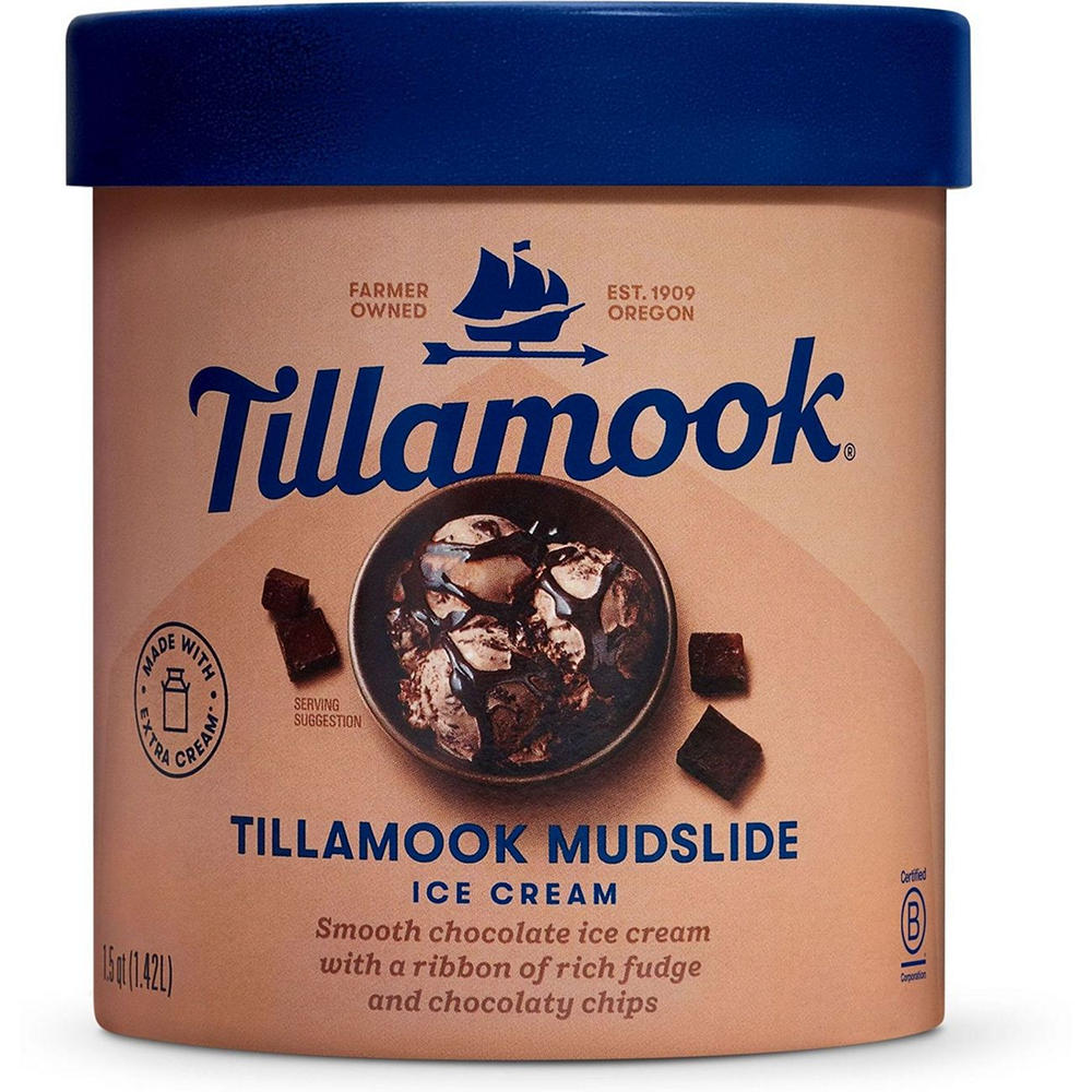 Tillamook Mudslide Ice Cream, 1.5 qt