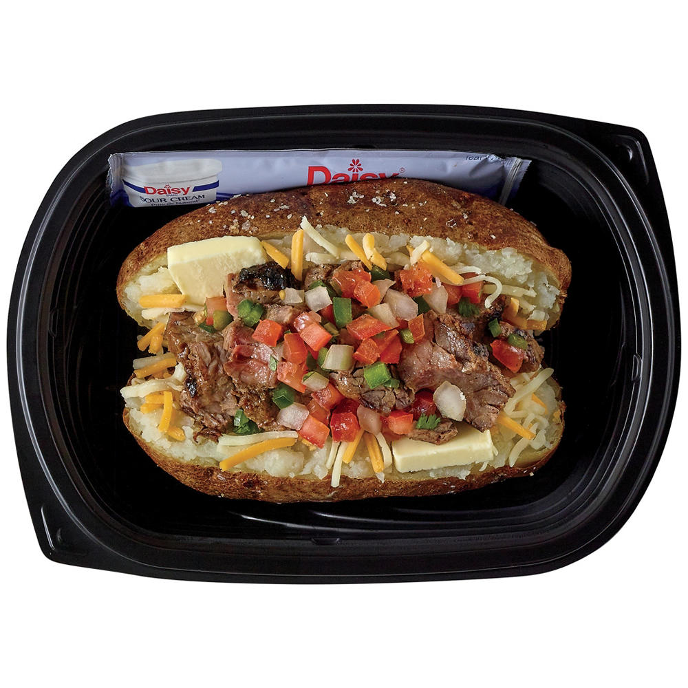 Flaming Bird Beef Fajita Potato (Sold Hot)