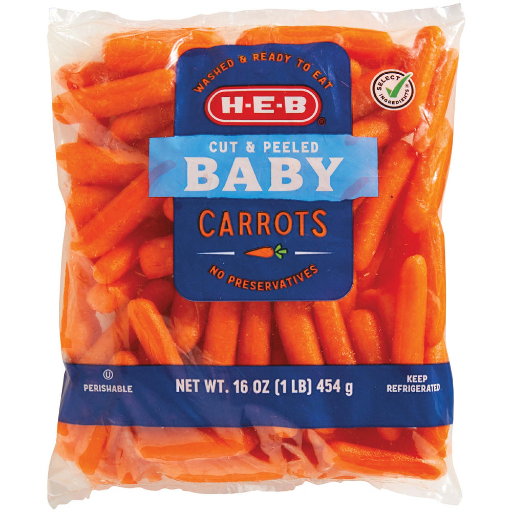 H-E-B Fresh Baby Carrots, 1 lb