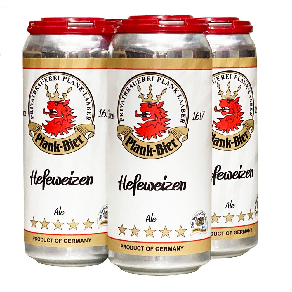 Plank-Bier Unfiltered Hefeweizen , 4/16 oz