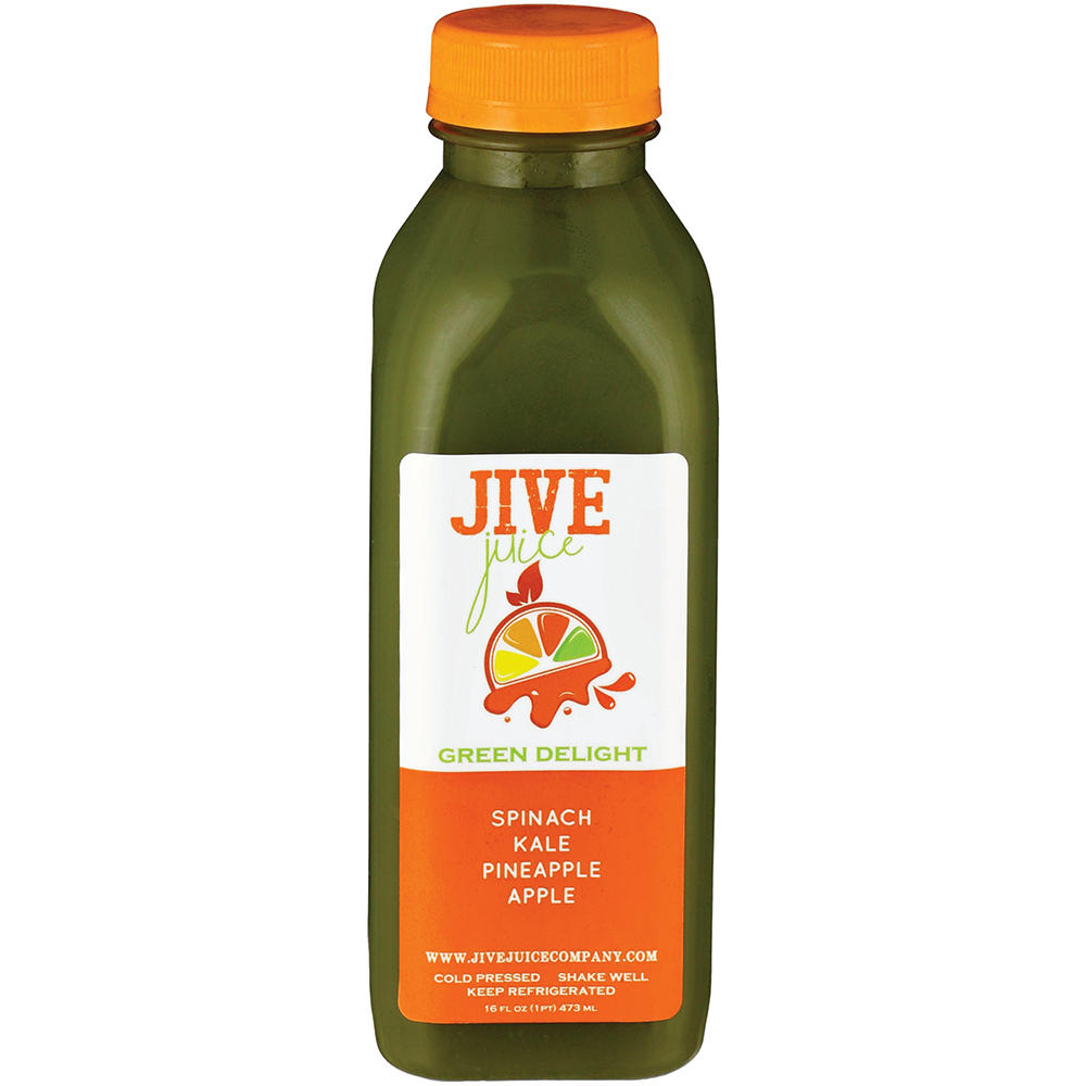 JIVE Green Delight Cold-Pressed Juice, 16 fl oz