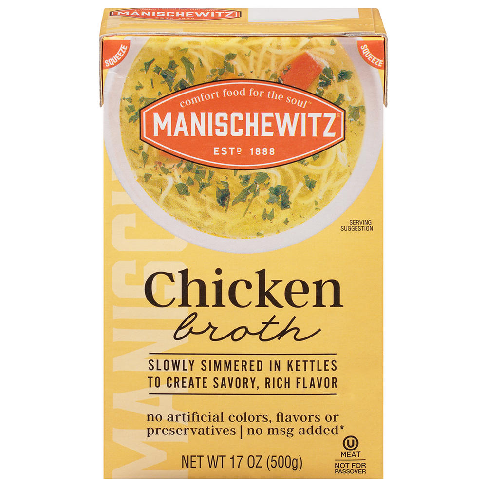Manischewitz Kosher Chicken Broth, 17 oz