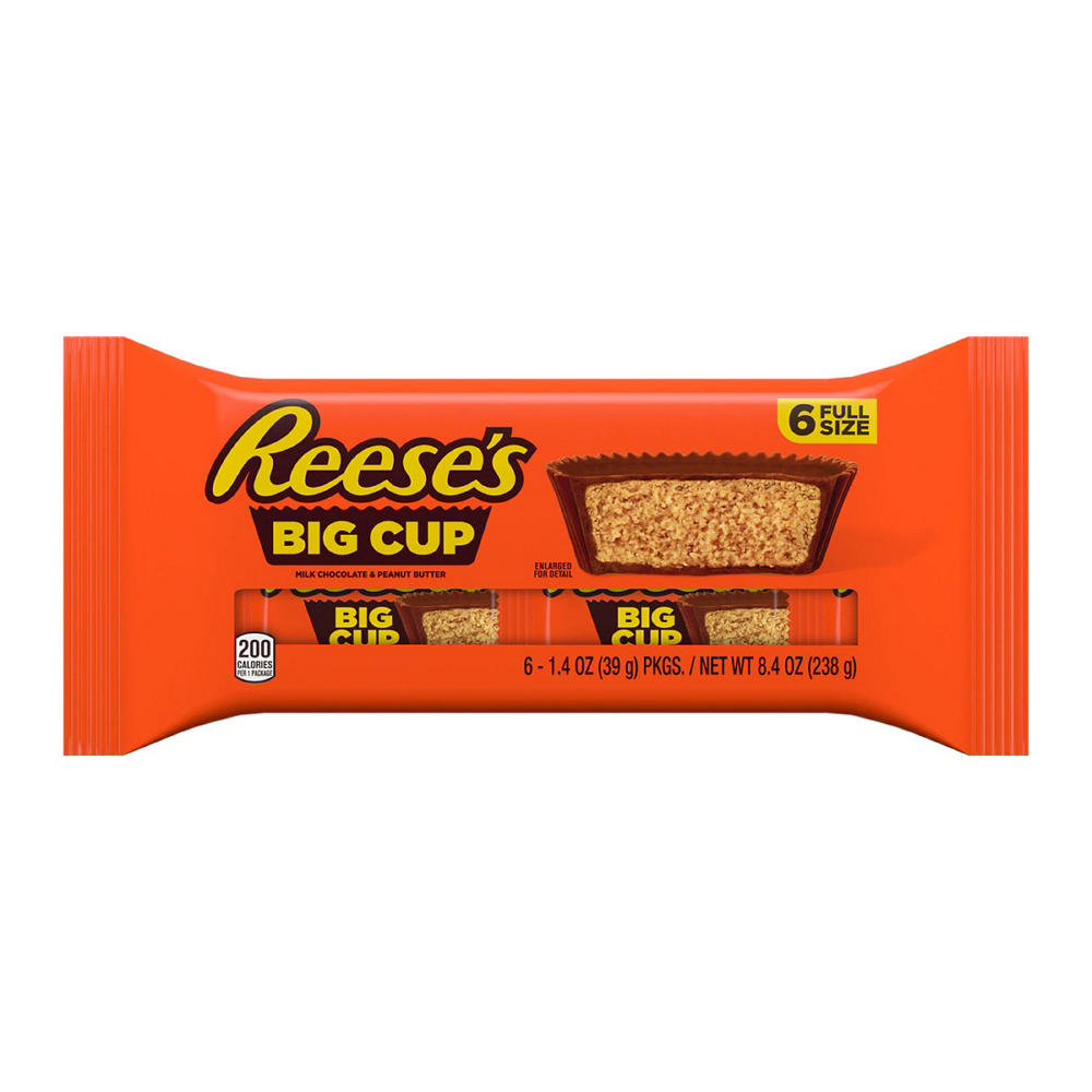 Reese's Peanut Butter Big Cups, 6 pk