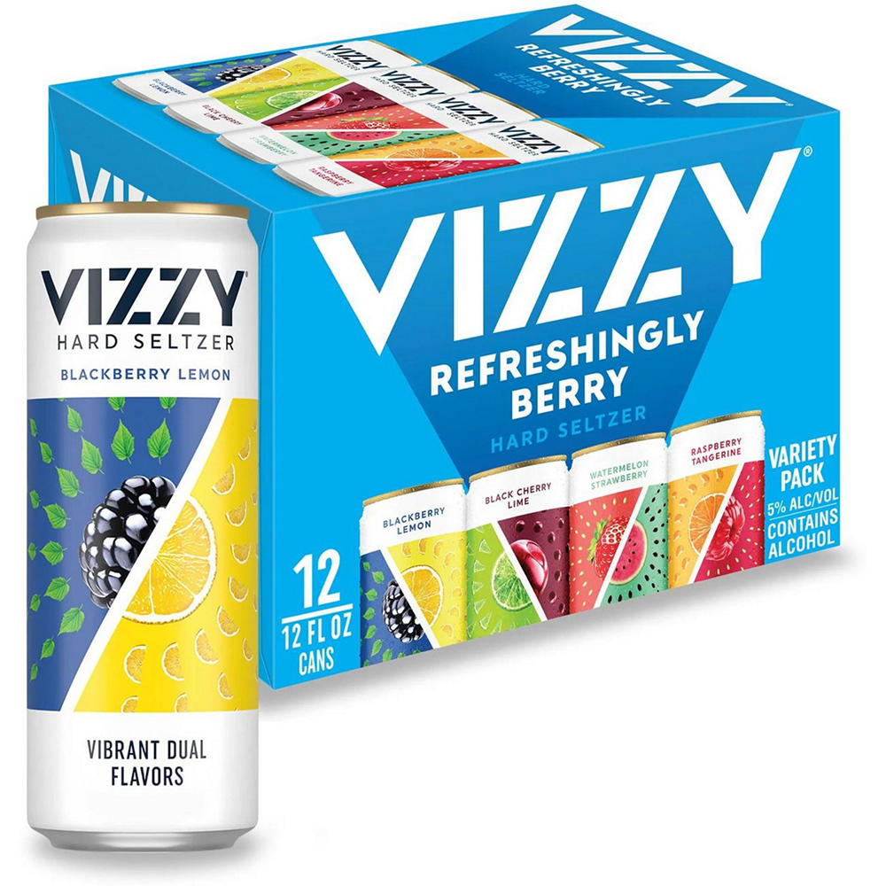 Vizzy Hard Seltzer Variety No.2 12 pk Cans, 12 oz