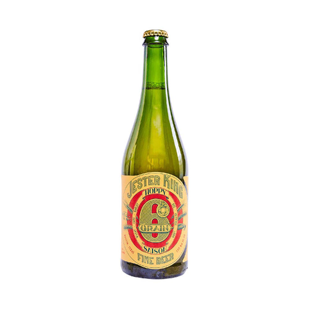 Jester King Hoppy 6 Grain Saison Ale, 750 mL