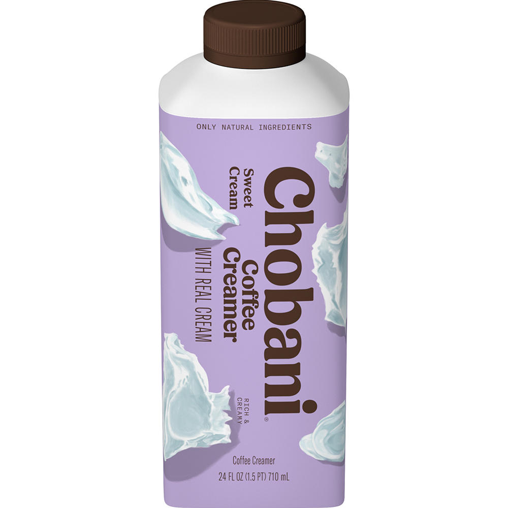 Chobani Liquid Coffee Creamer - Sweet Cream, 24 oz
