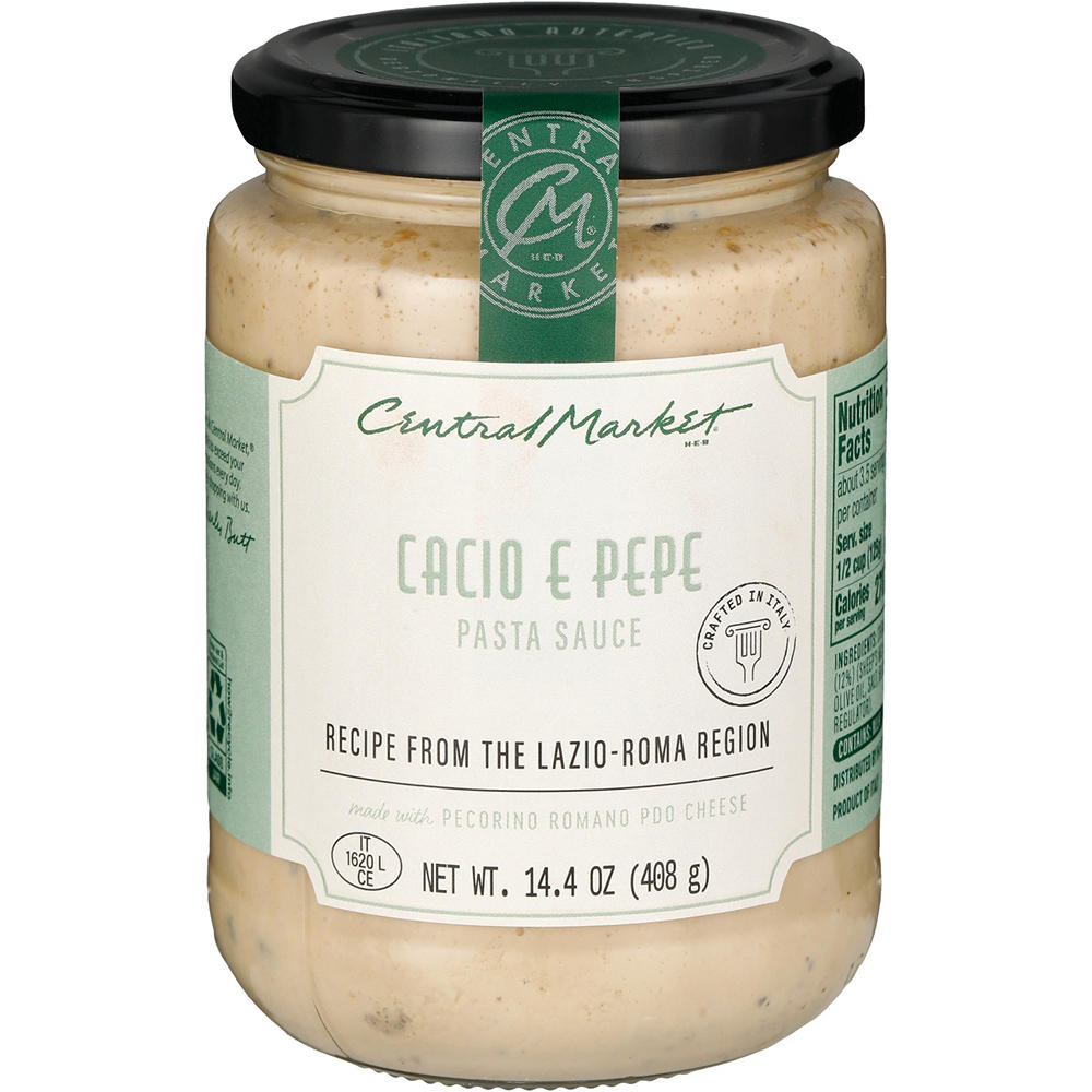 Central Market Lazio Roma Cacio E Pepe Pasta Sauce, 14.4 oz