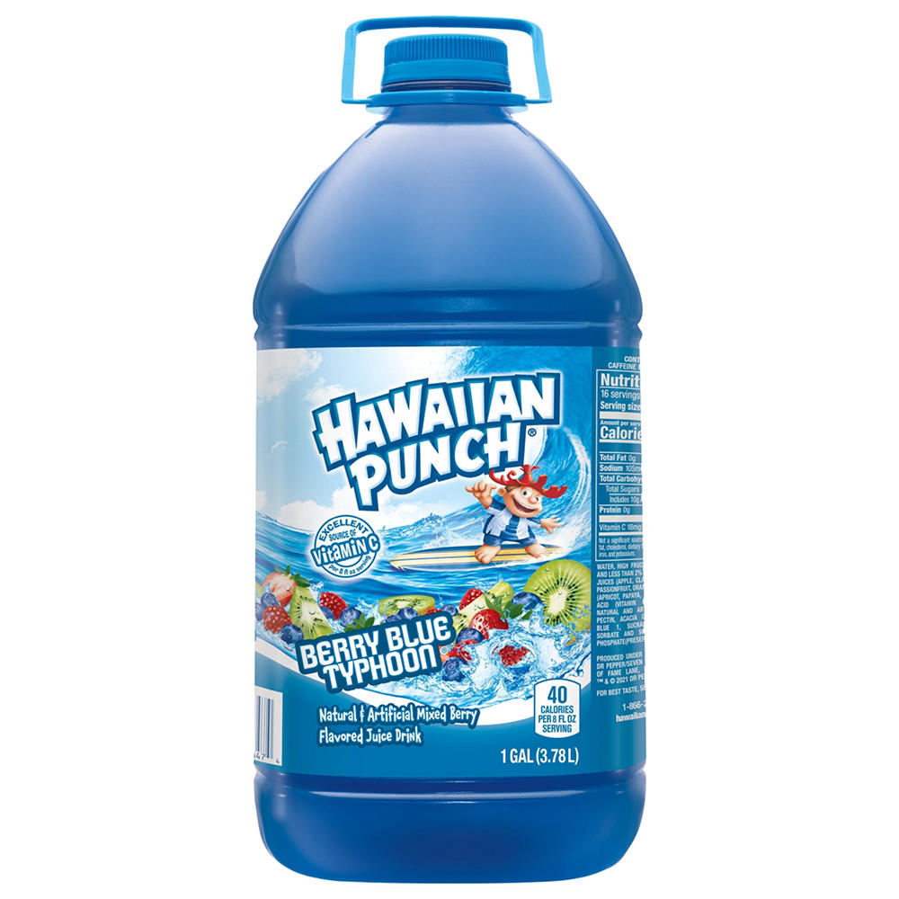 Hawaiian Punch Berry Blue Typhoon, 1 gal