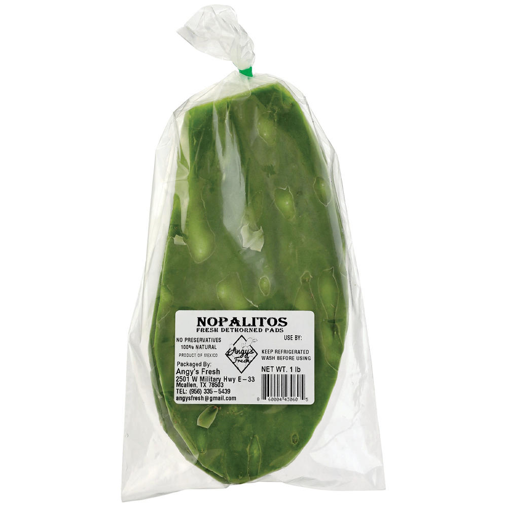 Fresh Whole Peeled Nopal, 16 oz