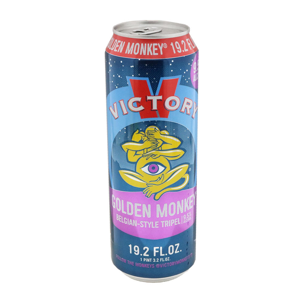 Victory Golden Monkey Belgian-Style Tripel Beer, 19.2 oz
