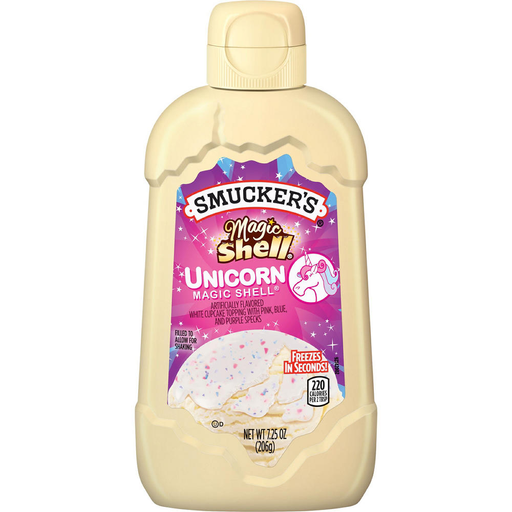 Smucker's Magic Shell Unicorn White Cupcake Topping, 7.25 oz