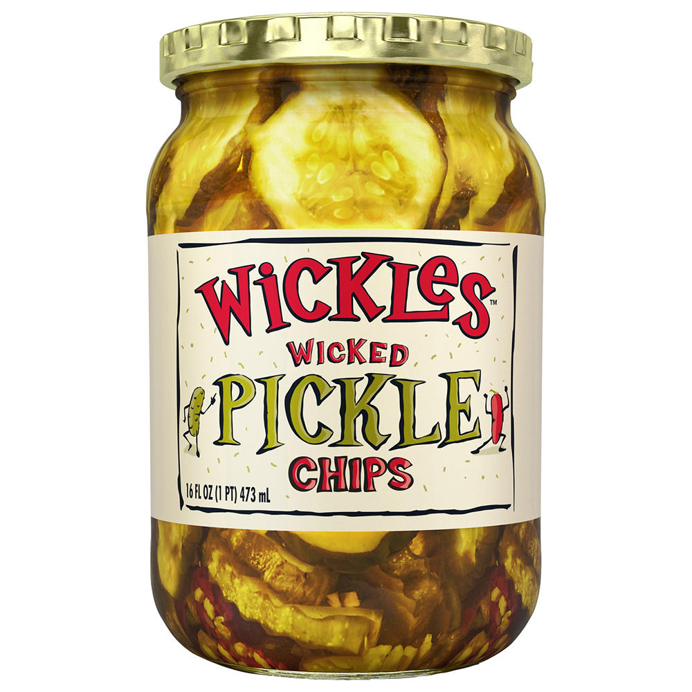 Wickles Wicked Sandwich Chips, 16 oz