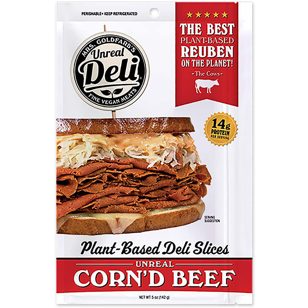 Unreal Deli 100% Plant Based Corn'd Beef