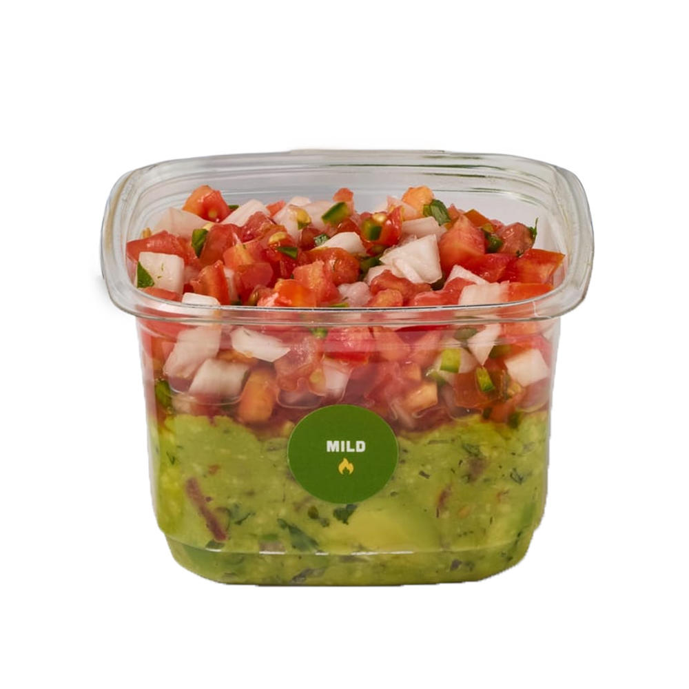 H-E-B Fresh Guacamole & Pico 50/50 Blend - Mild, 15 oz