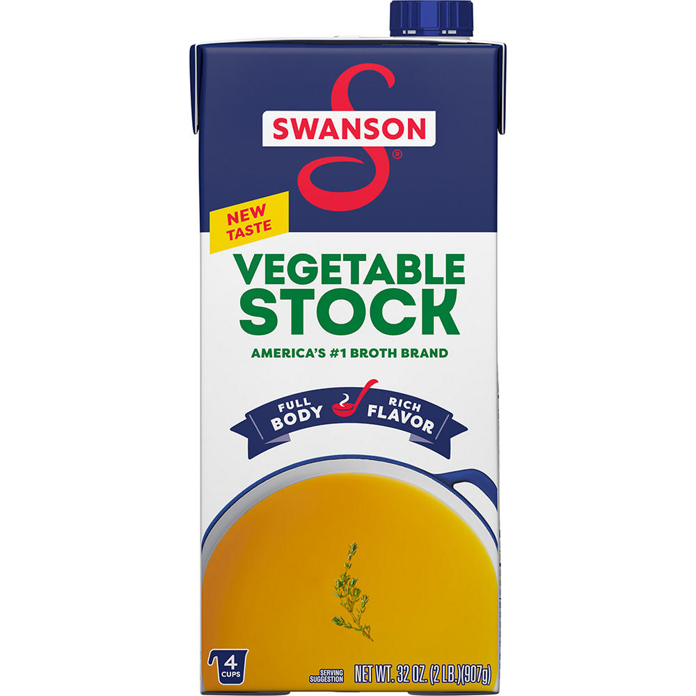 Swanson Vegetable Stock, 32 oz
