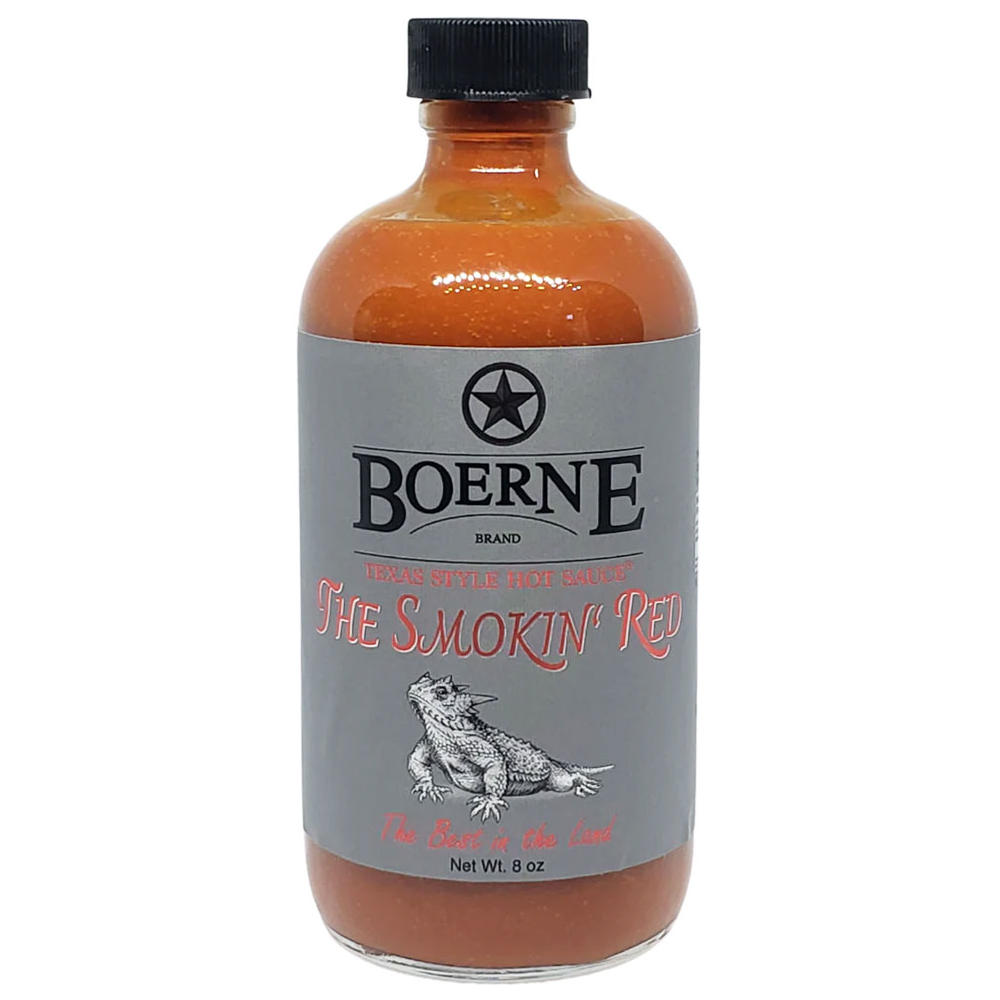 Boerne Brand The Smokin' Red Texas Style Hot Sauce, 8 oz